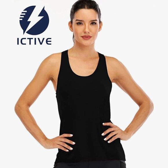 Ictive Cross Backless Workout Racerback Tank L NWT - Picture 1 of 5